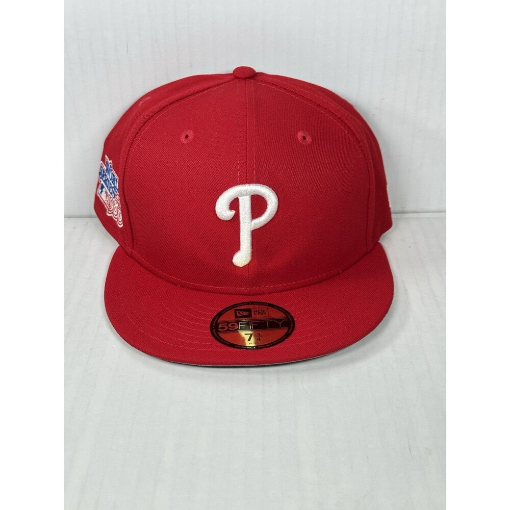 New Era Philadelphia Phillies 1980 World Series 59FIFTY Fitted Hat Cap Sz 7 3/4